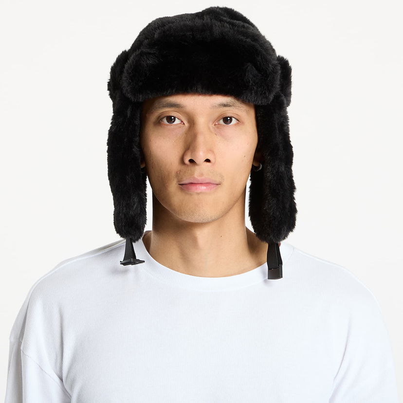 Šešir RIPNDIP RIPNDIP Astro Aviator Faux Fur Trapper Hat Crna | RNDFALL25153