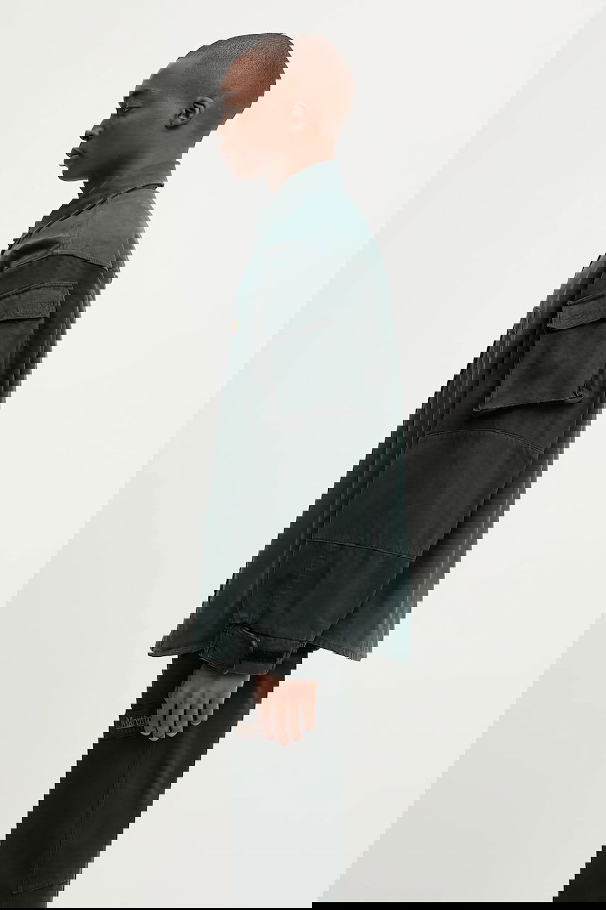 Košulja Martine Rose Martine Rose Utility Relaxed Classic Collar Shirt Zelena | 475WP22414, 1