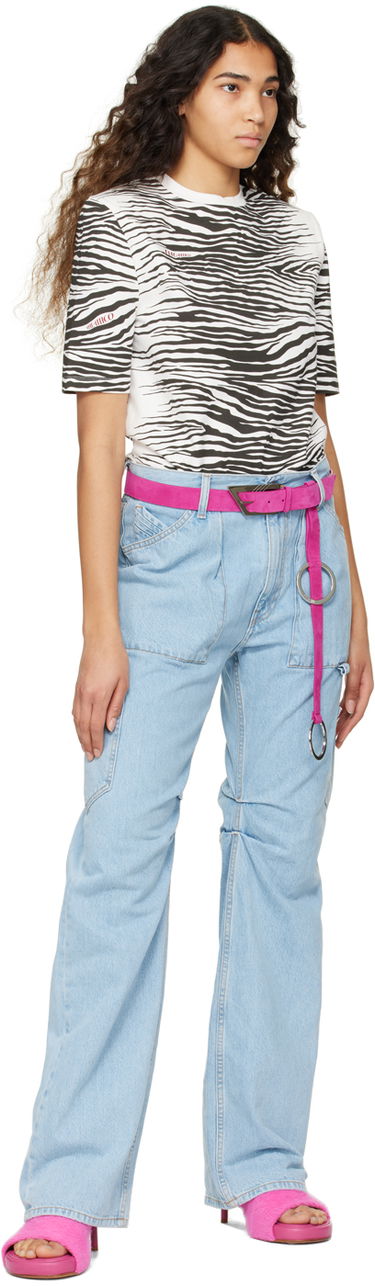 Pojasevi The Attico Attico Suede Belt Ružičasta | 231WKE10 L007, 2