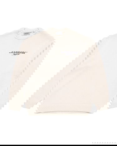 Džemper Carhartt WIP Carhartt WIP Helix Knit Sweater Bijela | I036731_6, 2