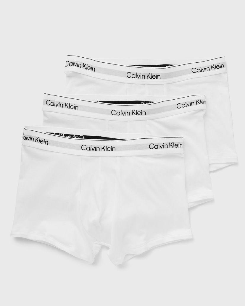 Bokserice CALVIN KLEIN Calvin Klein Icon Cotton Stretch Trunk (3-Pack) Bijela | LV00NB4392100