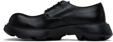 Tenisice i cipele Acne Studios Leather Lace-Up Derbys Crna | BD0315-, 2