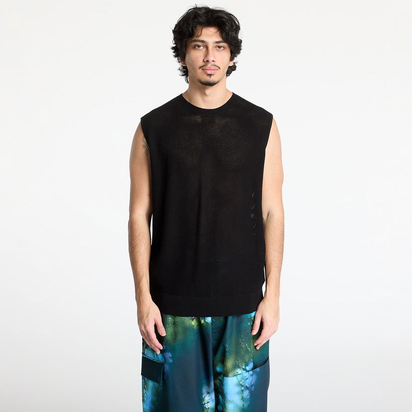 Džemper Y-3 Y-3 Graphic Knit Vest Crna | JN4874