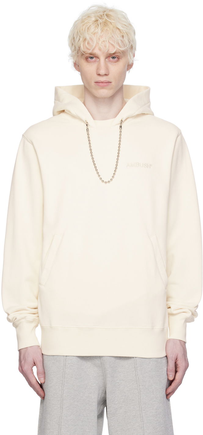 Dukserice Ambush Ballchain Hoodie Bež | BMBB001S24FLE0013131