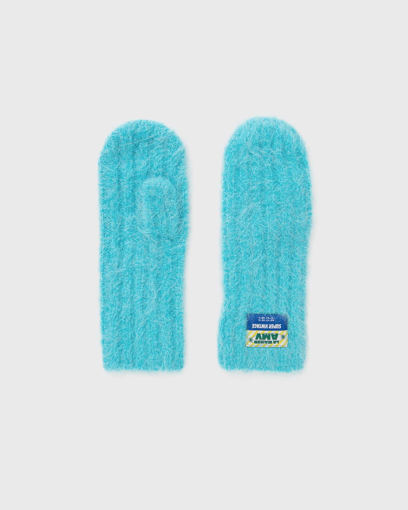 Rukavice American Vintage Knit Fingerless Gloves Plava | BYM23AH24-PISCINE