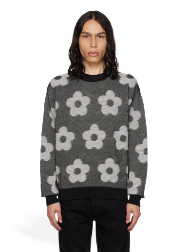 Džemper KENZO Paris Flower Spot Sweater Crna | FD65PU4243CA
