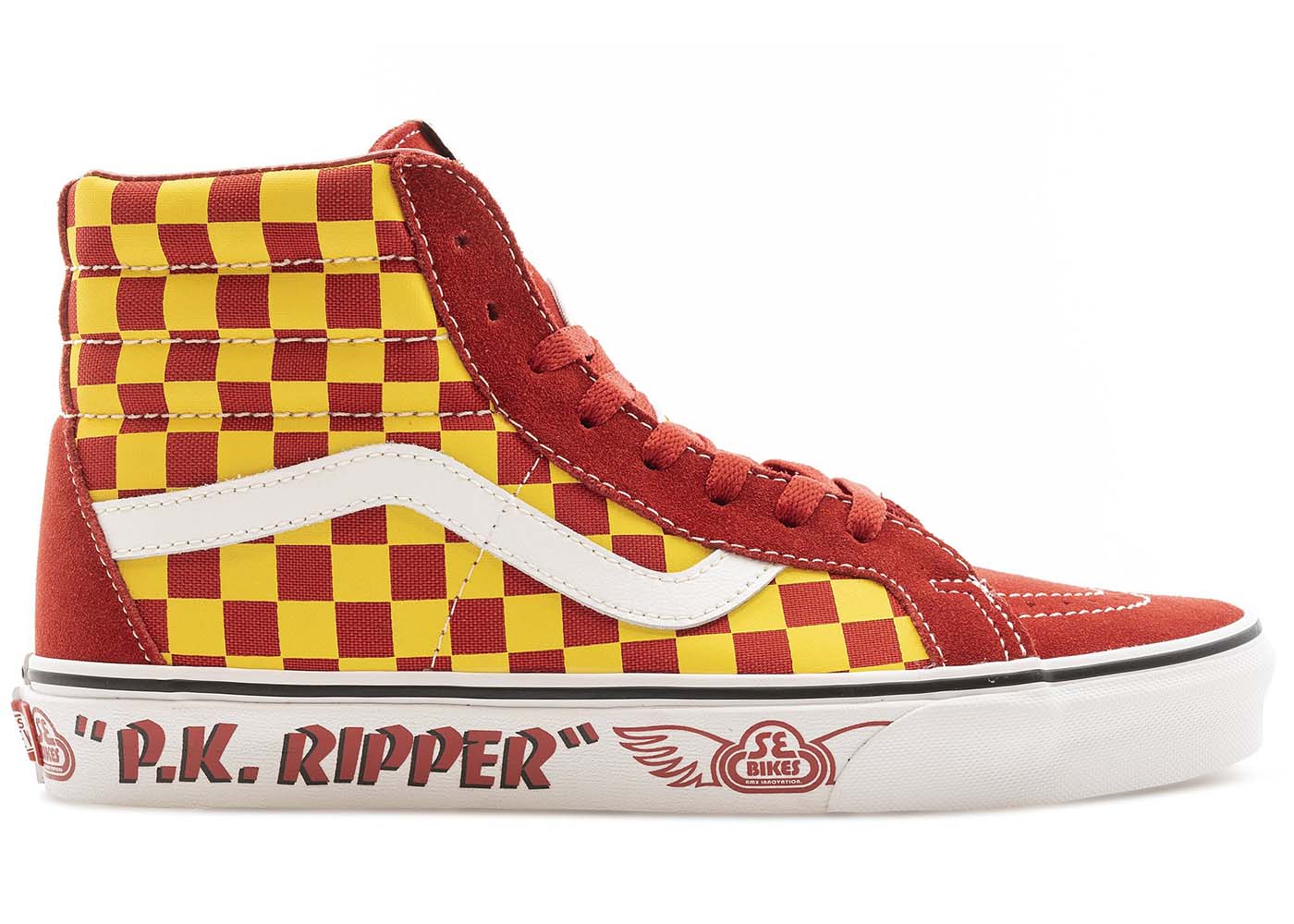Tenisice i cipele Vans Sk8-Hi Reissue SE Bikes P.K. Ripper Crvena | VN0A4BV8A0F, 0
