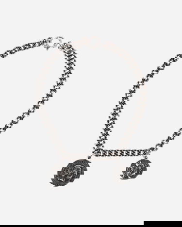 Ogrlica Acne Studios Coin Necklace Metalik | C50199- BWF, 1