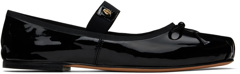 Tenisice i cipele Anine Bing ANINE BING Jolie Ballerina Flats Crna | A-14-10595-BLK1