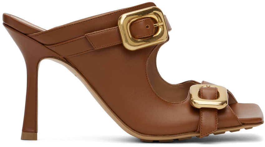 Tenisice i cipele Bottega Veneta Stretch Buckle Mule "Brown" Smeđa | 768063 V1AY0, 0