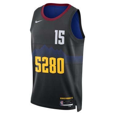 Dres Nike Dri-FIT NBA Swingman Nikola Jokić Denver Nuggets City Edition Jersey Crna | DX8500-011, 0
