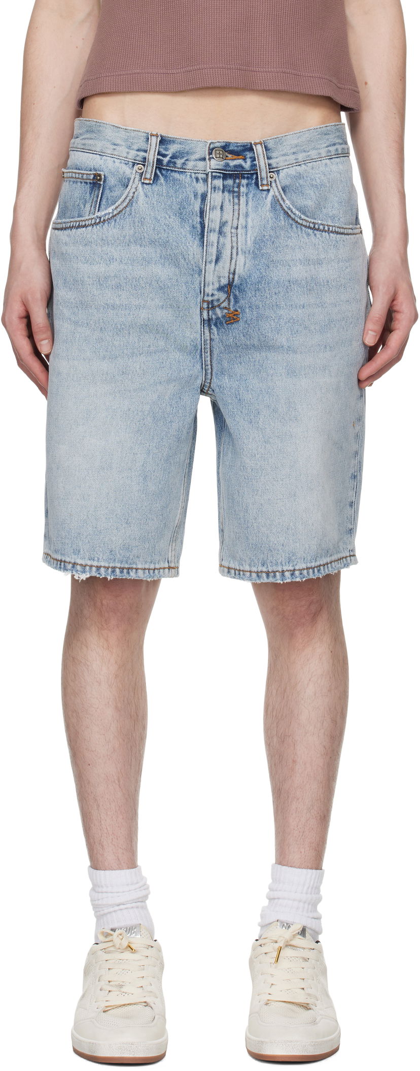 Kratke hlače Ksubi Anti K Denim Shorts Plava | MSP25WA019