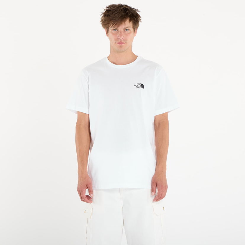Majica kratkih rukava The North Face Men's Vertical Logo Short Sleeve T-Shirt Bijela | NF0A8EE7FN41