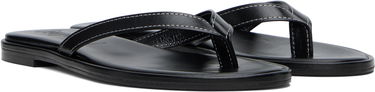 Odjeća Aeyde Aeyde Melody Leather Toe-Post Flip-Flops Crna | A11-FS-FDMR08FL191-SS25-800-007, 3