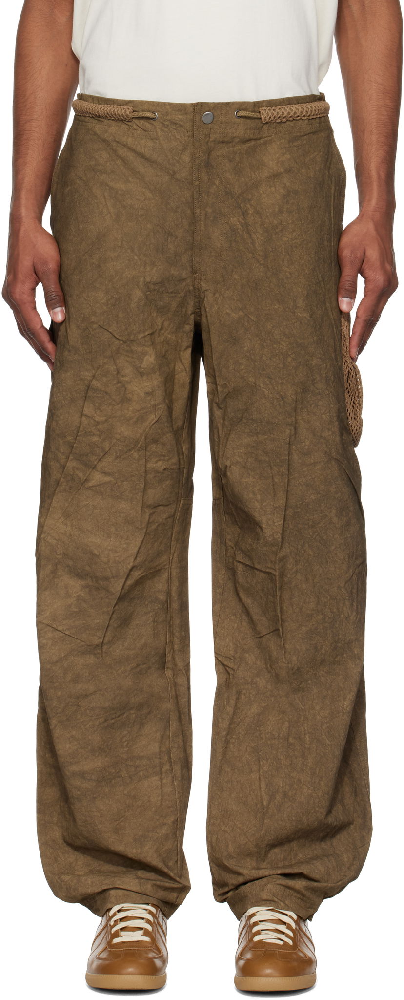 Trenirka Dime Dime Trooper Pants Smeđa | DIME2SP2512MOC