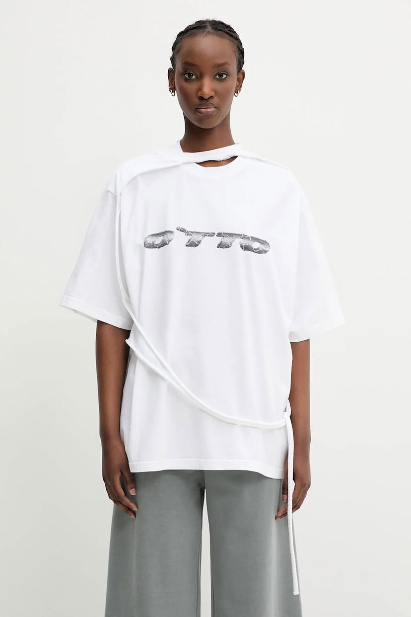 Majica kratkih rukava Ottolinger Ottolinger Oversized T-Shirt Bijela | 115.103415.01