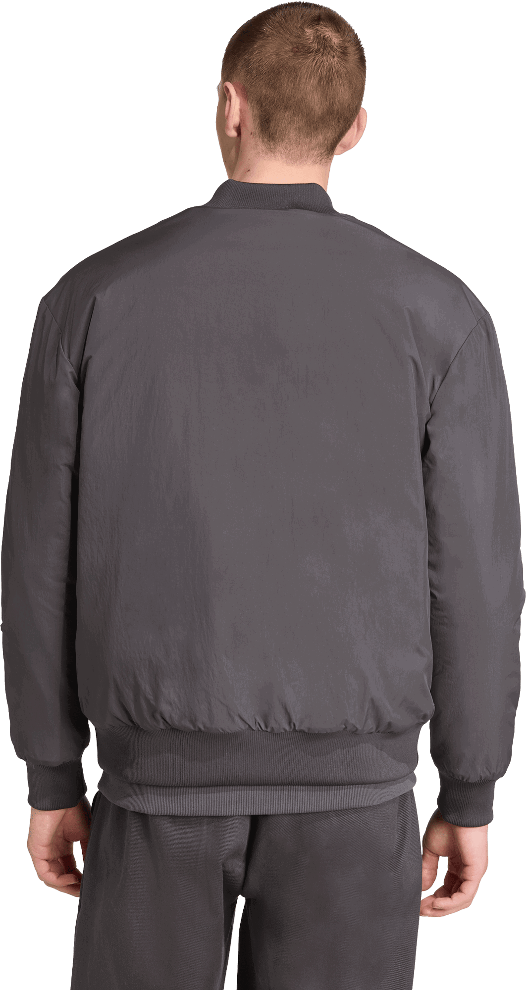 Bomber jakna adidas Performance Manchester United Terrace Icons Bomber Jacket Siva | JN2831, 1