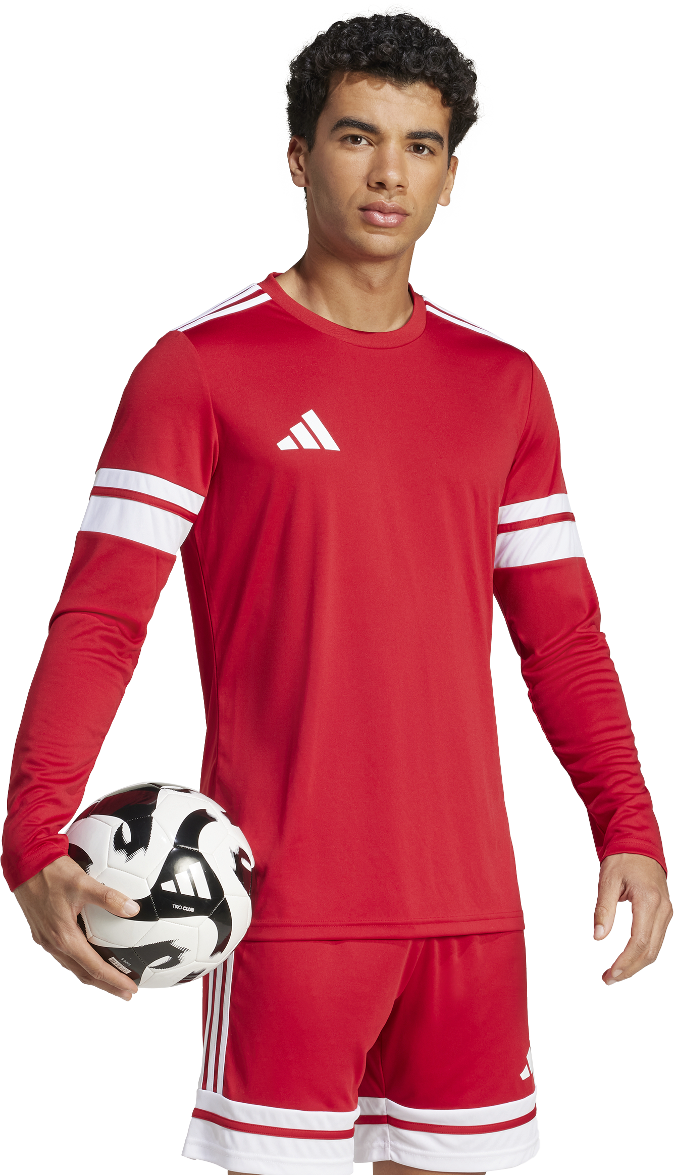 Majica kratkih rukava adidas Performance Adidas Squadra 25 Long Sleeve Jersey Crvena | je5297, 1