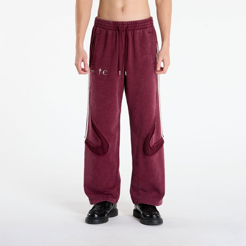 Trenirka adidas Originals Thug Club Teamgeist Washed Paneled Sweat Joggers Tamnocrvena | KC2217