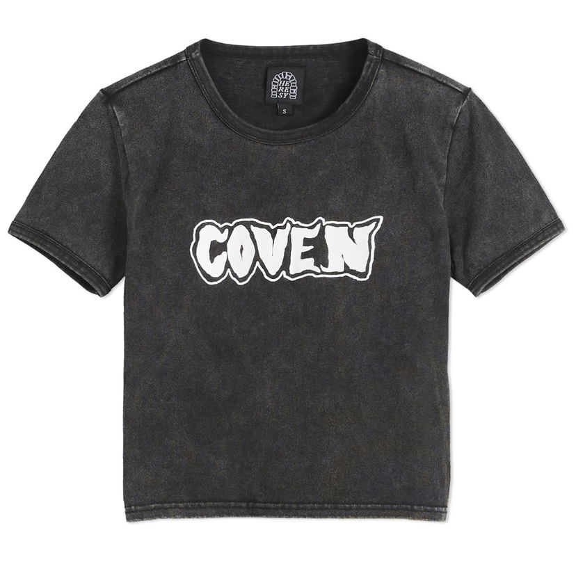 Crop top Heresy Coven Baby T-Shirt Ash Siva | HAW24-T11-ASH