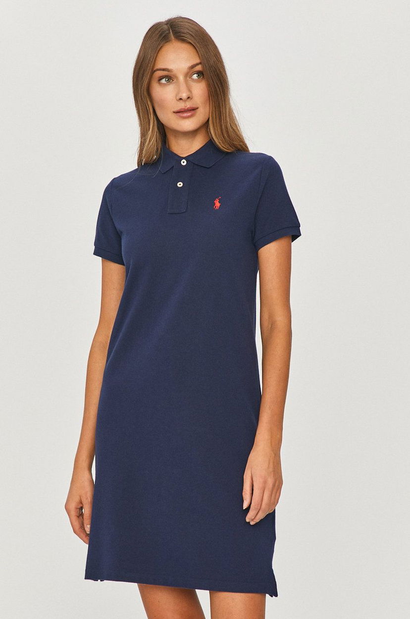 Haljina Polo by Ralph Lauren Polo Dress Tamnoplava | 211799490005