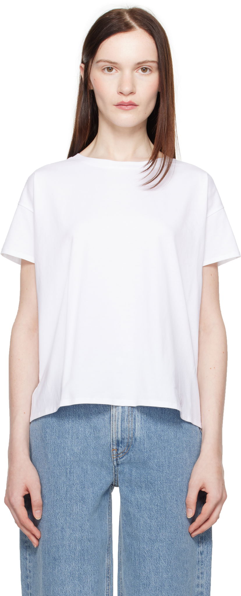 Majica kratkih rukava Loulou de Saison Loulou de Saison Basiluzzo T-Shirt Bijela | BASILUZZO