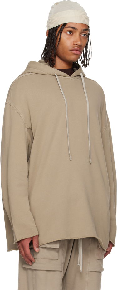 Dukserice Rick Owens DRKSHDW Concordians Peter Hoodie Bež | DU02E7280 FP, 1