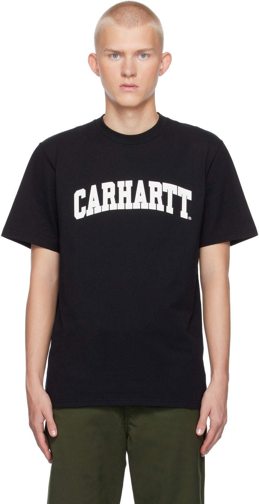 Majica kratkih rukava Carhartt WIP Black University T-Shirt Crna | I034851