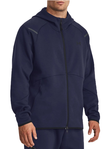 Dukserice Under Armour Unstoppable Fleece Full-Zip Hoodie Tamnoplava | 1379806-410