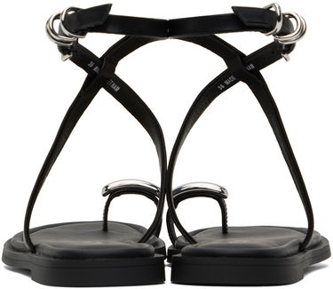 Prsten rag & bone Rag & Bone Geo Ring Sandals Crna | WFF24PF038LE38, 1