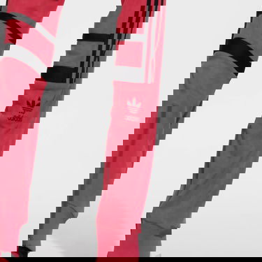 Hlače adidas Originals Adicolor Classics Plush Crvena | HL9450, 4