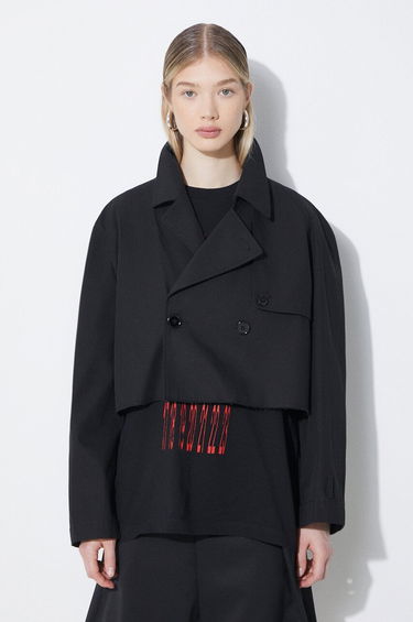 Jakna Maison Margiela Cropped Jacket Crna | S62AN0126, 0