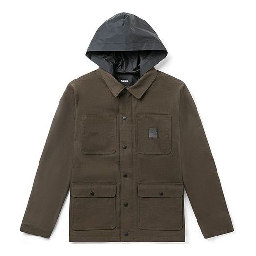 Kabanica Vans Vans Cargo Hooded Jacket Zelena | VN0A456ZTT5