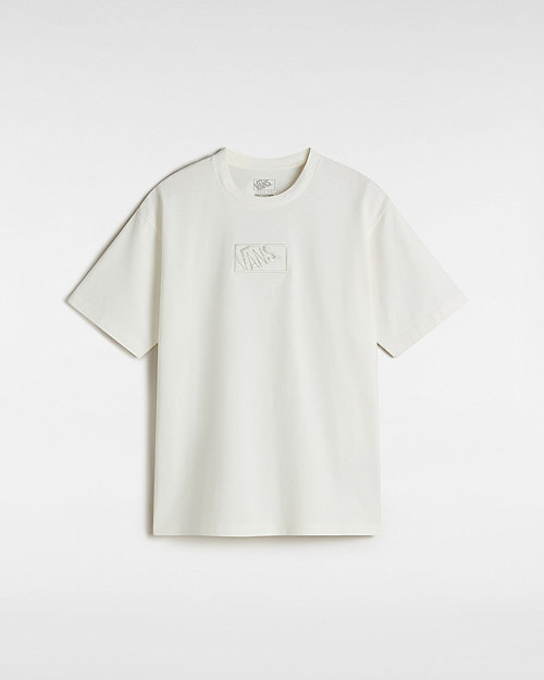 Majica kratkih rukava Vans Blocked Box Loose Fit T-Shirt Size L Bijela | VN000RAPFS8
