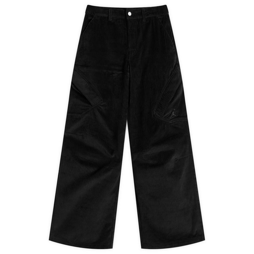 Cargo hlače Jordan Jordan Flight Chicago Corduroy Wide Leg Cargo Pants Crna | HV0346-010