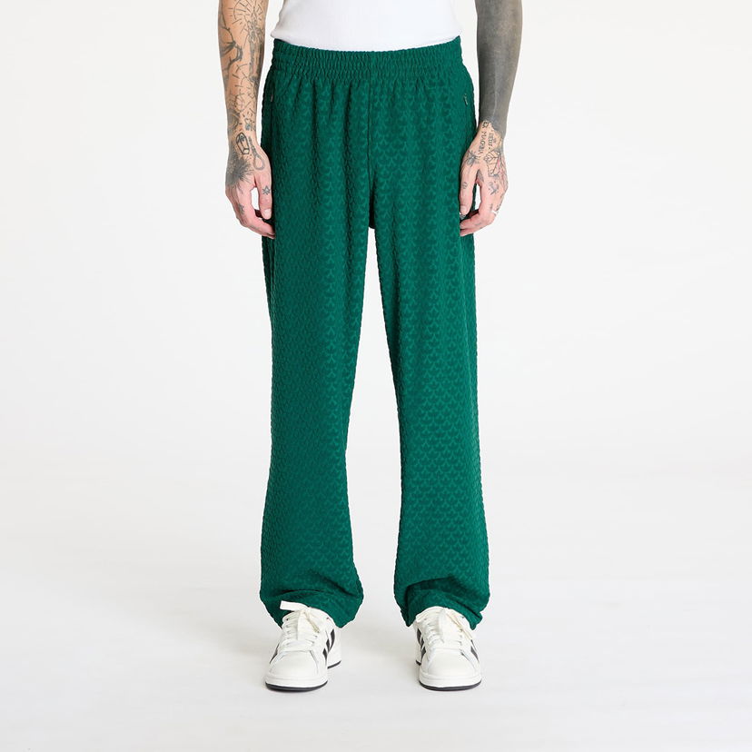 Hlače adidas Originals Green Embroidered Logo Track Pants Zelena | JD0699