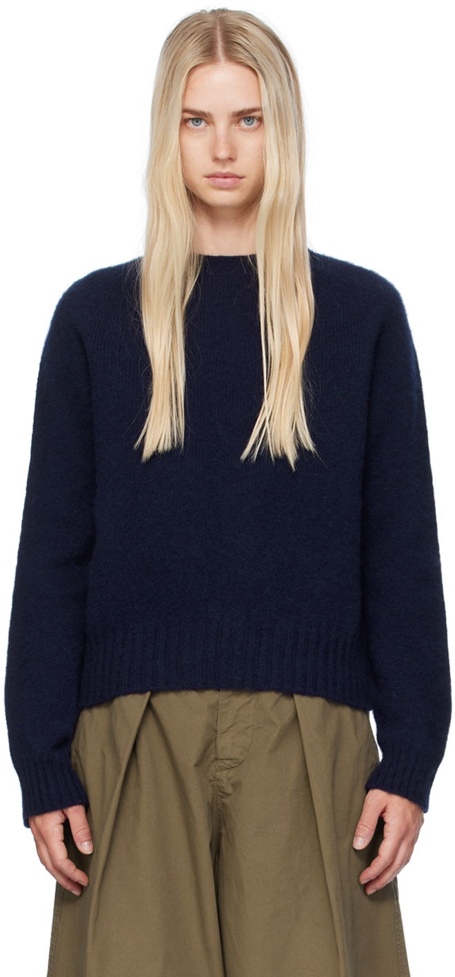 Džemper YMC Jets Sweater Plava | Q8AZB