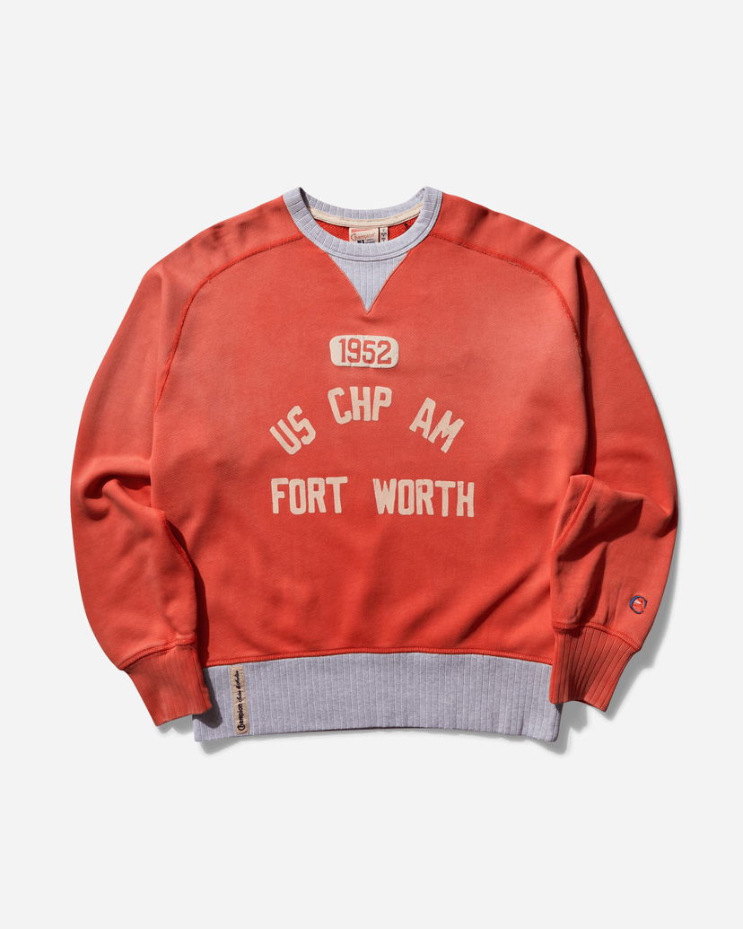 Džemper Champion 50s Saddle Crewneck Sweatshirt Narančasta | 221095 OS062