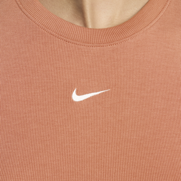 Majica bez rukava Nike Sportswear Chill Knit Smeđa | FB8279-212, 1