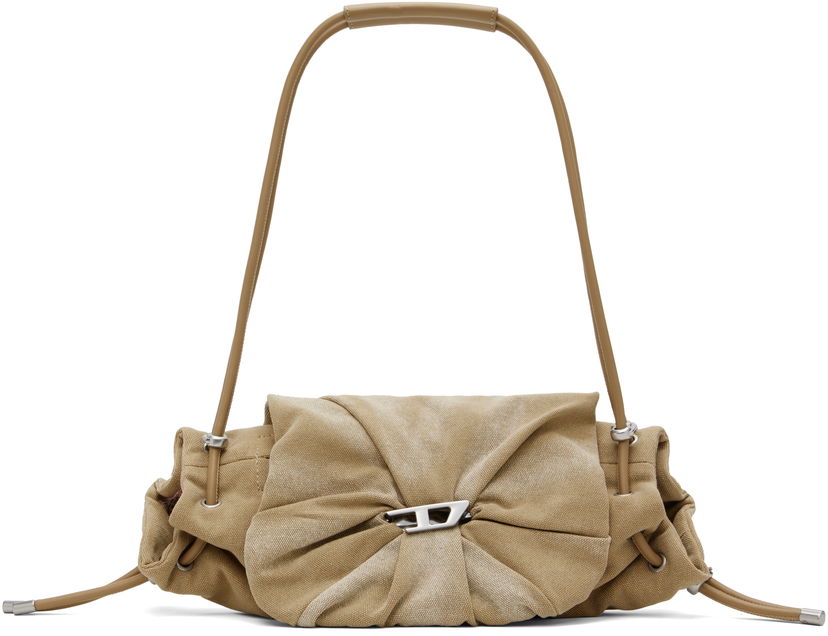 Ručna torbica Diesel Diesel Scrunch-D Shoulder Bag Bež | X10331 PR555