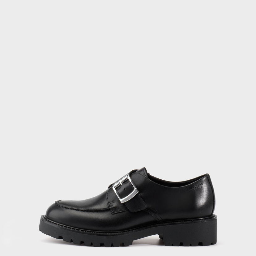 Tenisice i cipele Vagabond Vagabond Kenova Leather Monk Strap Shoes Crna | 6041-101-20