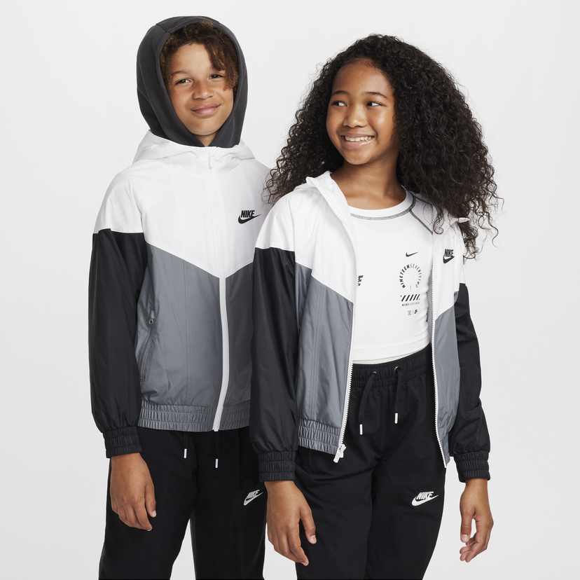 Vjetrovka Nike Sportswear Windrunner Hooded Jacket Bijela | FZ5516-100
