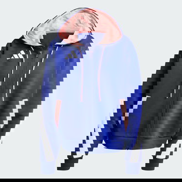 Dukserice adidas Performance Team France Full-Zip Plava | IS5091, 1