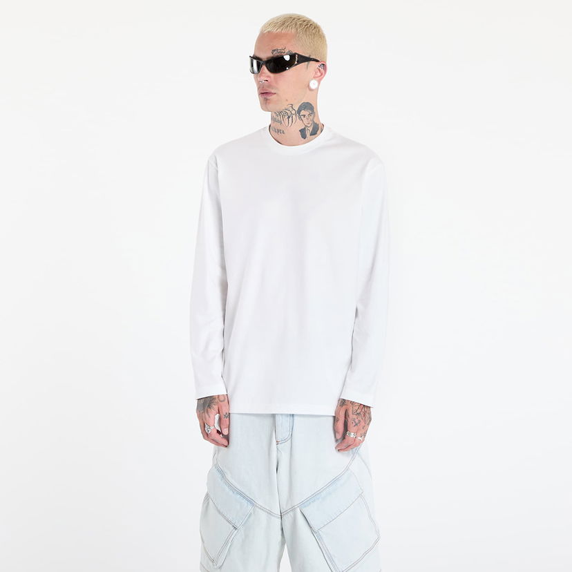 Majica kratkih rukava Y-3 Y-3 Graphic Long Sleeve T-Shirt Bijela | KE5094