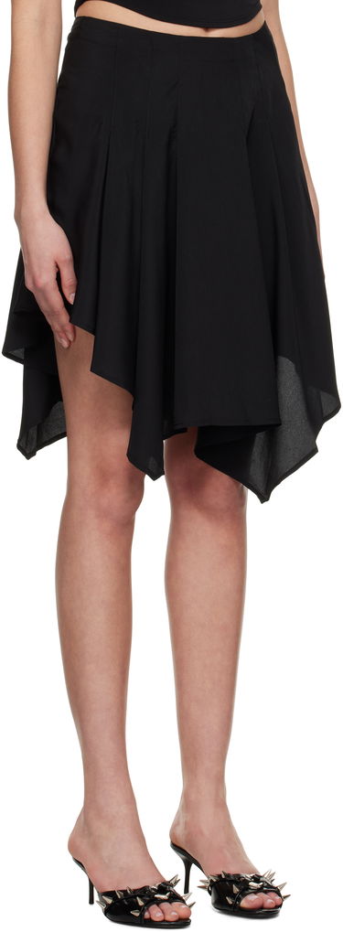 Suknja Miaou Miaou Ty Asymmetrical Midi Skirt Crna | 4072GGTBLK, 1