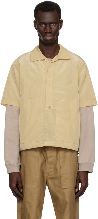 Polo majica Ranra RANRA Foreger Shiny Nylon Polo Bež | AMSS25PO02551, 0