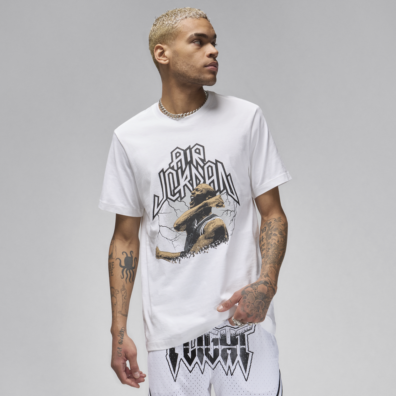 Majica kratkih rukava Jordan Jordan Sport Dri-FIT Bijela | FN6016-100, 0