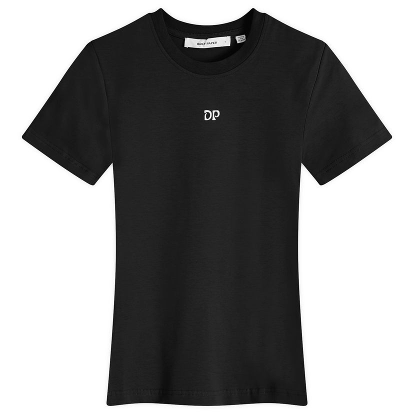 Majica kratkih rukava DAILY PAPER Unit Emb T-Shirt Crna | 2422022