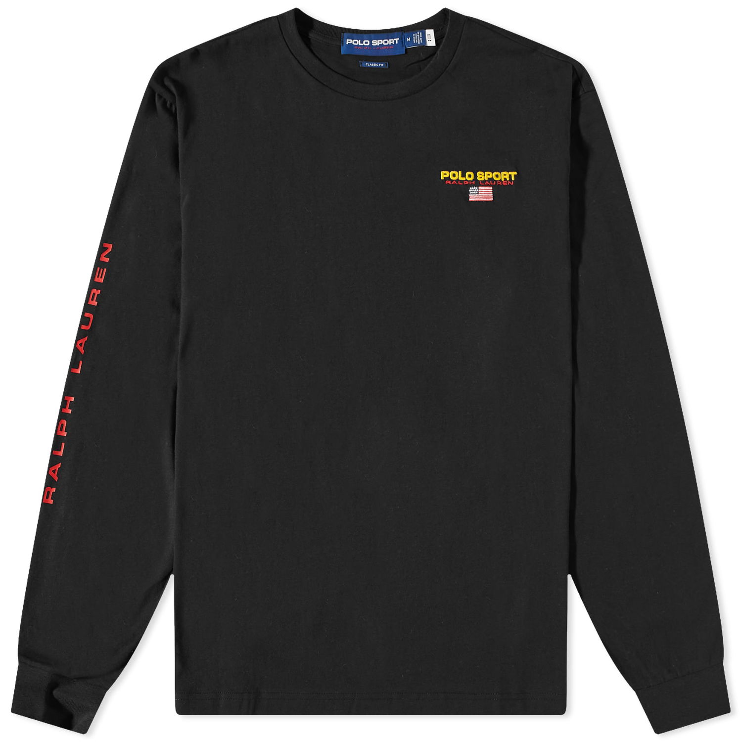 Majica kratkih rukava Polo by Ralph Lauren Long Sleeve Polo Sport Tee Crna | 710814128014, 0