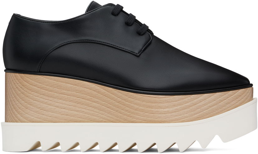 Tenisice i cipele Stella McCartney Elyse Platform Derbys Crna | 363997W0XH0